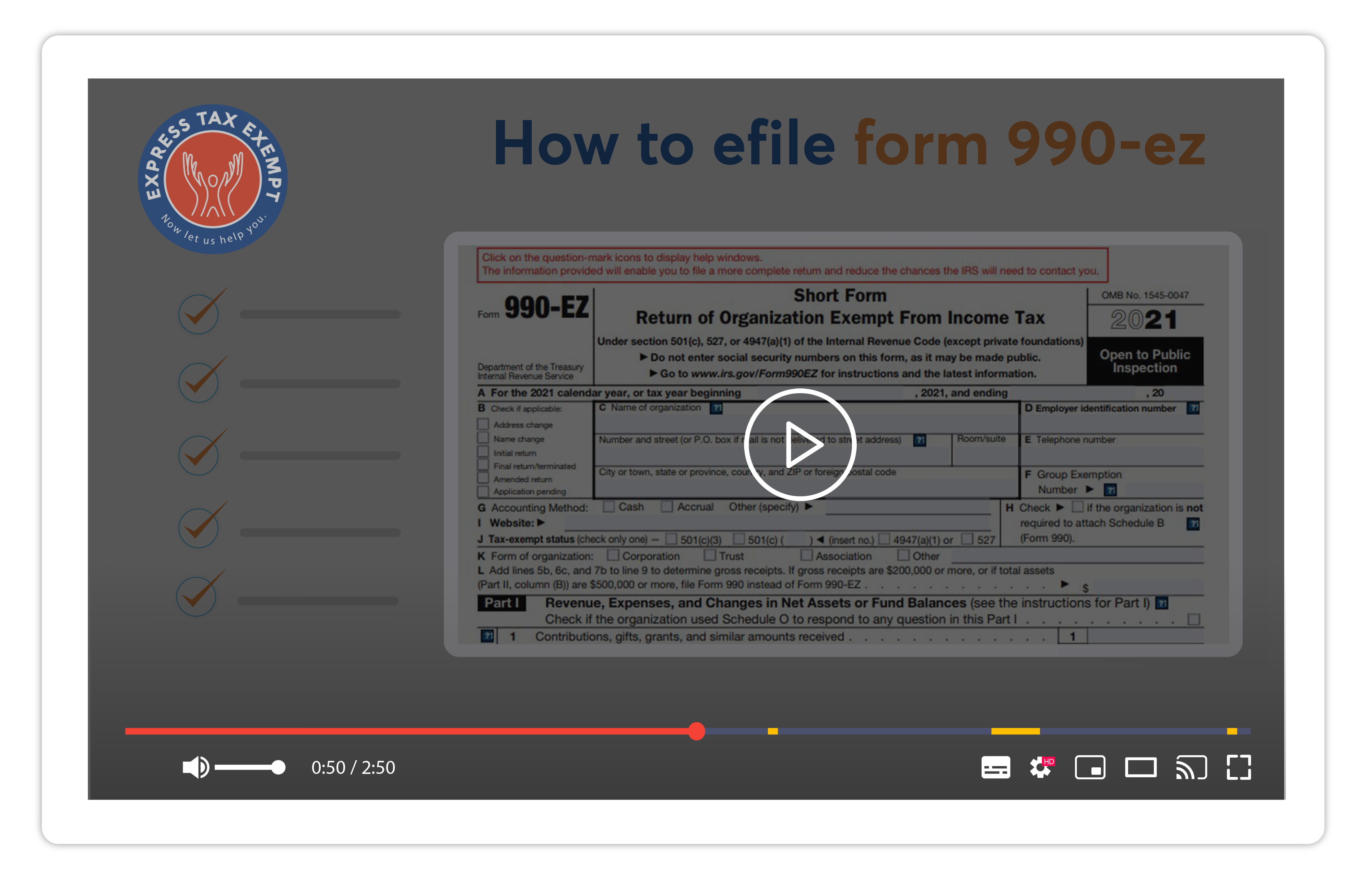Form 990-N youtube thumbnail